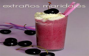 Batido De Cerezas Y Vainilla
