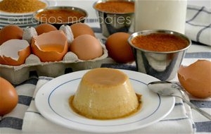 Flan De Huevo Con Tofe
