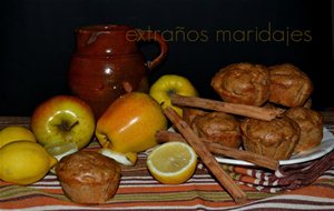 Muffins Rústicos De Manzana
