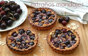 Tartaletas De Cerezas Y Almendras
