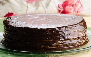 Tarta De Obleas Y Nocilla (o Tarta Huesitos)
