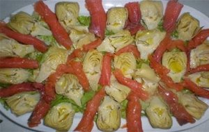 Ensalada Atlántica Con Lechuga Rizada
