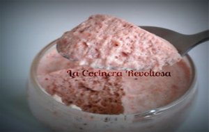 Mousse De Fresa Sin Lactosa