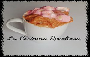 Mug Cake De Fresa Y Nubes O Marshmallows