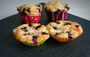 Muffins De Arándanos Sin Lactosa