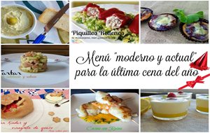 Menú, Moderno Y Actual, Para Nochevieja. Y, &#161;cómo Organizarnos Para No Estar Cocinando A Última Hora!
