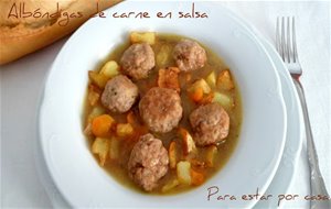 Albóndigas De Carne En Salsa
