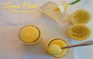 Lemon Curd, Crema De Limón Inglesa
