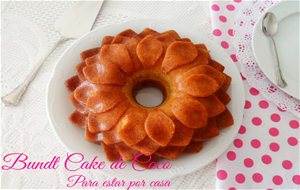 Bundt Cake De Coco
