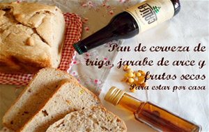 Pan De Cerveza De Trigo, Jarabe De Arce Y Frutos Secos
