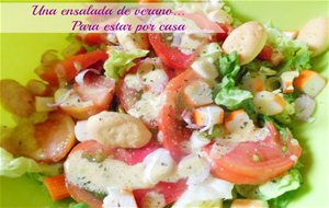 Ensalada De Verano A La Mostaza #ponunaensalada
