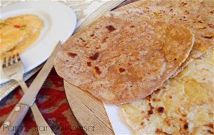 Aloo Paratha {pan De Patata De La India}
