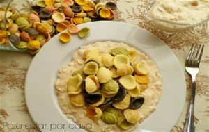 Orecchiette Con Salsa Parisienne
