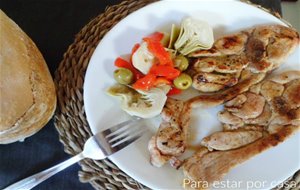 Chuletas De Pavo Marinadas Y A La Plancha
