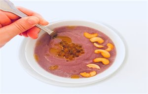 Crema De Lombarda Y Calabaza
