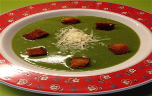 Verde Que Te Quiero Verde: Crema De Espinacas
