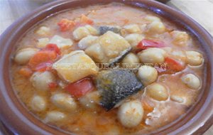 Garbanzos Con Bacalao
