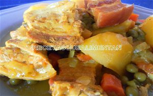 Guiso De Panceta Y Patatas
