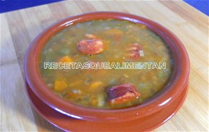 Lentejas Con Chorizo En Olla Express
