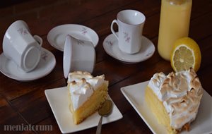 Tarta De Crema De Limón Con Merengue-lemon Pie
