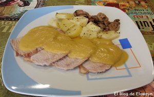 Lomo De Cerdo Con Salsa De Mango
