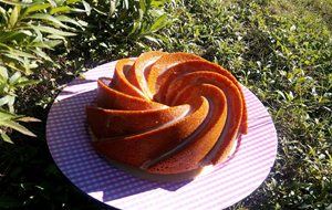 Bundt Cake De Zanahoria Y Chocolate..blanco O Negro..tu Decides..
