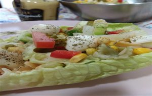 Ensalada De Verano Con Aliño De Mostaza
