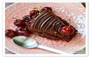 Nude Cake De Chocolate Y Cerezas / Cherry Chocolate Nude Cake
