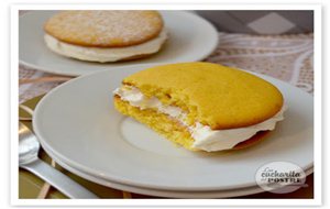 Whoopies De Fruta De La Pasión / Passionfruit Whoopies
