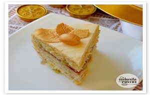 Navidad 2015 (iii): Tarta De Cava Y Uvas / Christmas 2015 (iii): Grape And Champagne Layer Cake
