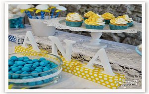 Cupcakes Para Comunión: Almendra Y Limón Y Lacasitos Con Chocolate Blanco
