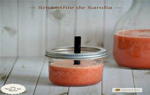 Smoothie De Sandía Y Pepino