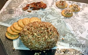 Botana: Bola De Queso 

