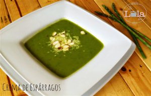 Crema De Espárragos
