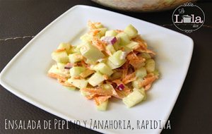 Ensalada De Pepino Y Zanahoria, Rapidita
