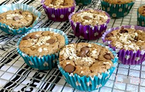 Muffins De Avena Y Plátano, En La Licuadora
