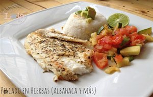 Pescado En Hierbas (albahaca Y Más) 
