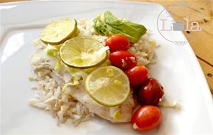 Pescado Con Mayonesa Y Cebolla, Al Horno
