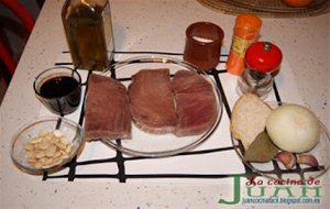 Atun En Salsa De Almendras
