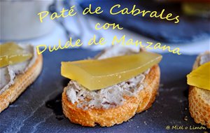 Paté De Cabrales Con Dulce De Manzana
