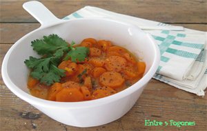 Zanahorias En Salsa De Higos Chumbos Al Cilantro