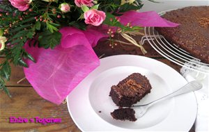 Pastel De Chocolate Sin Gluten