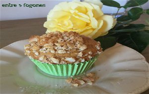 Muffins De Toffee Con Topping De Nuez De Macadamia