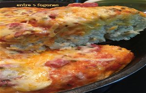 Pizza Americana Con Criollo Gallego