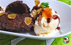 Brownie Con Helado