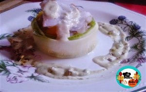 Carpaccio De Calabacín Relleno