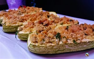 Calabacines Gratinados
