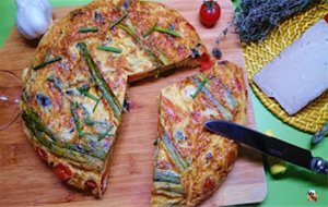 Frittata Con Espárragos Verdes
