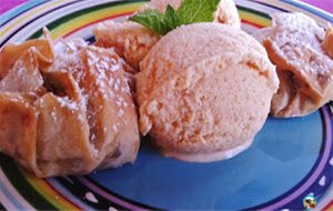 Helado De Melocotones