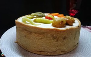 Pastel De Carne Con Masa Quebrada
